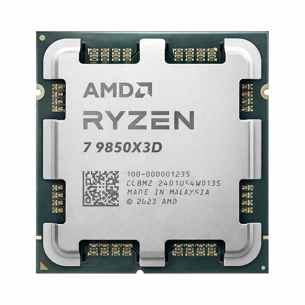 AMD RYZEN 7 9850X3D 96MB 8çekirdekli VGA YOK AM5 120w Kutusuz+Fansız