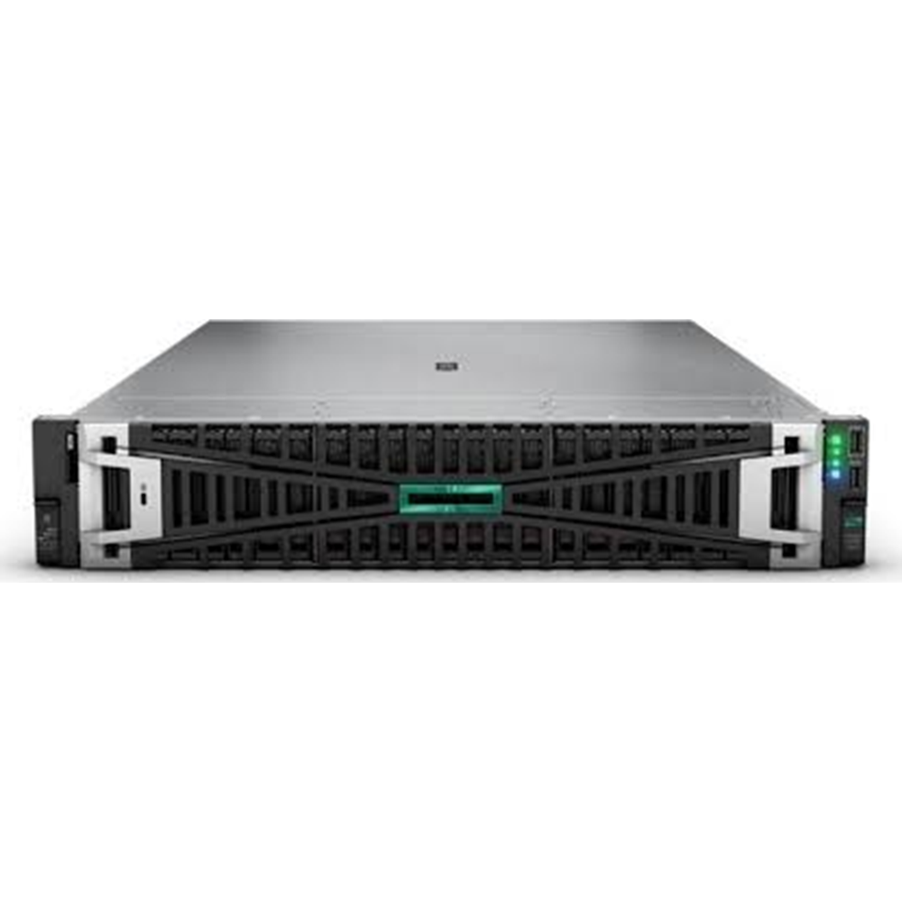 HPE DL380 G11 XEON GOLD 6530 P81787-425 64GB DDR5 RDIMM-2x480GB SSD-2x1000w Rack Sunucu