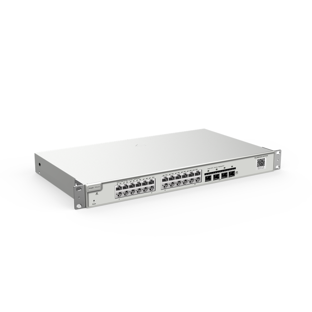 RUIJIE 24port 4-10GbE SFP Gigabit Yönetilebilir Switch RG-NBS3200-24GT4XS