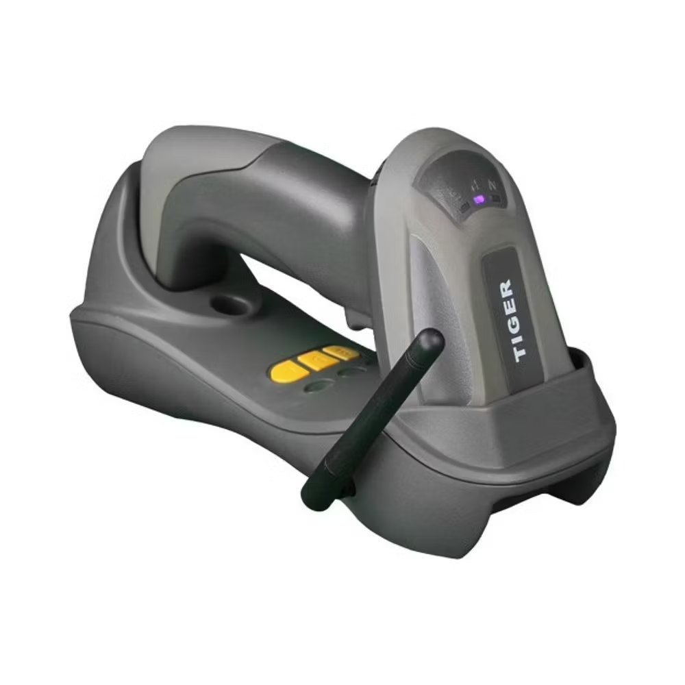 PERKON (TIGER) 2D Imager CS26 Wlan (Kablosuz) El Tipi Karekod Okuyucu Ayaklı 200metre mesafeye kadar