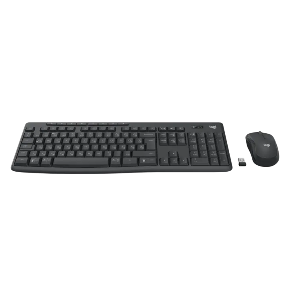 LOGITECH MK370 Kablosuz Q Trk Siyah Klavye - Mouse Set (920-012074)