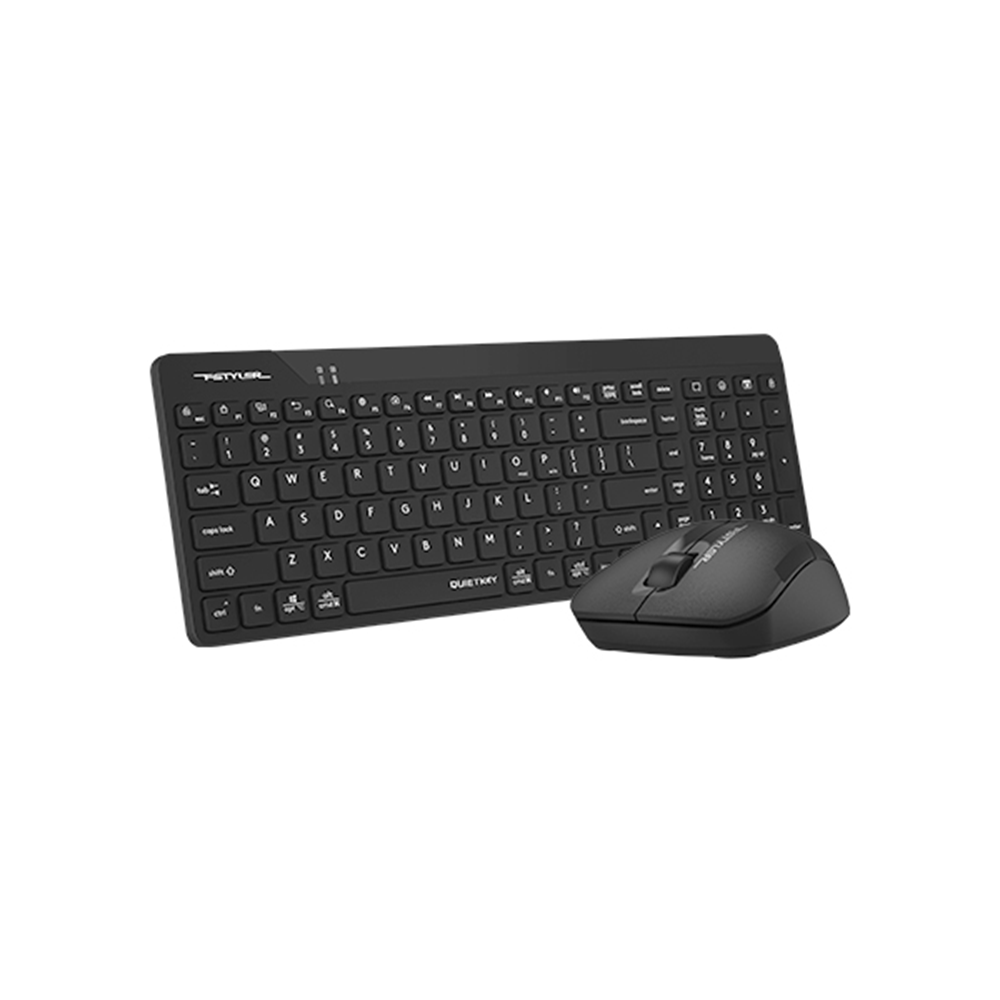 A4TECH FG2300 AIR2 Kablosuz Q Trk Sessiz Siyah Klavye - Mouse Set
