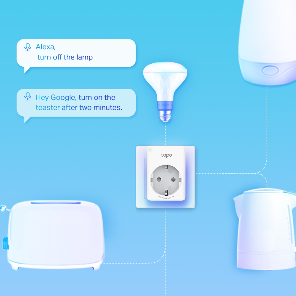 TP-LINK TAPO P110 Mini Akıllı Wi-Fi Priz 1-li paket