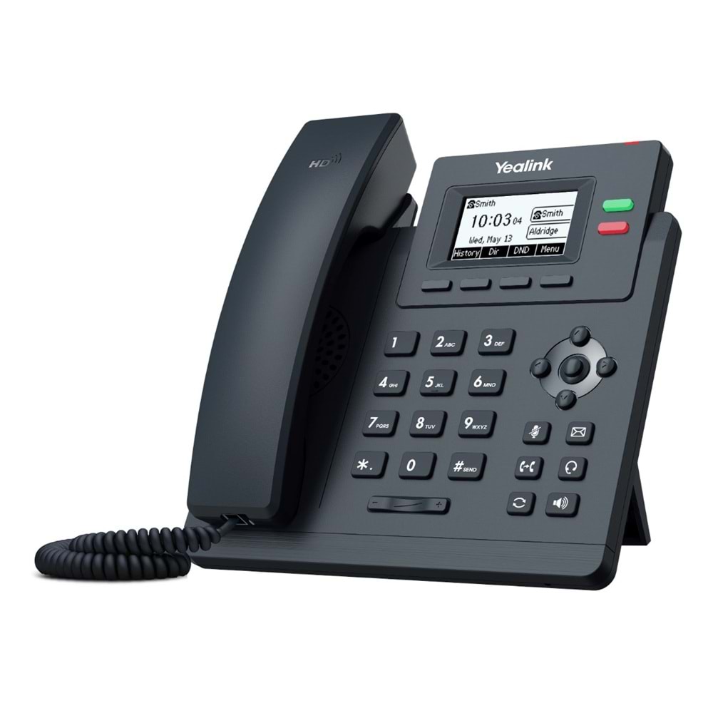 YEALINK SIP-T31G GIGABIT/PoE Masaüstü IP Telefon 