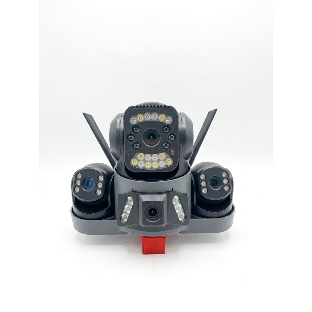 VIVA 4MP 4Lens PT Speed Dome 4G Solar Kamera SIM-864