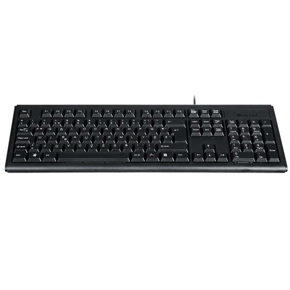 A4TECH KM-720 Kablolu USB F Trk Siyah Klavye