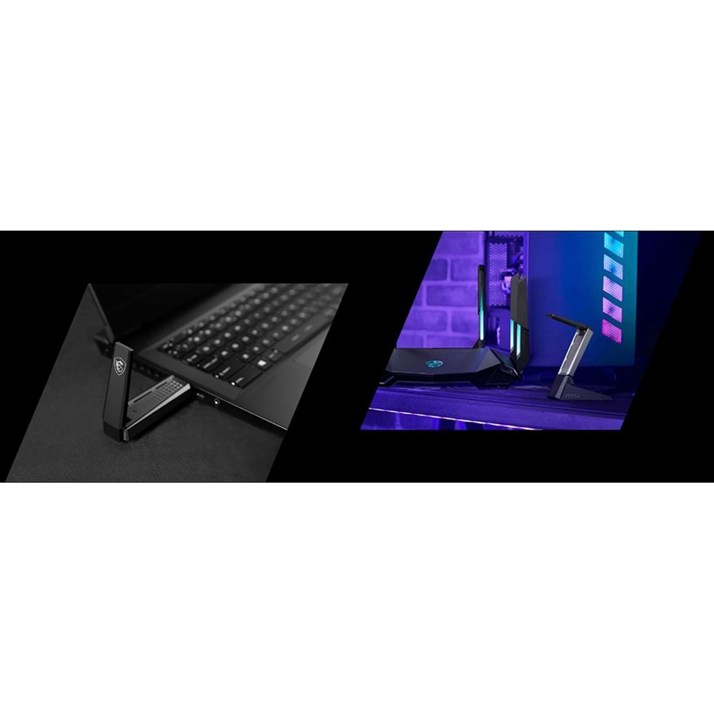 MSI AX1800 WIFI6 Kablosuz Usb Adaptör