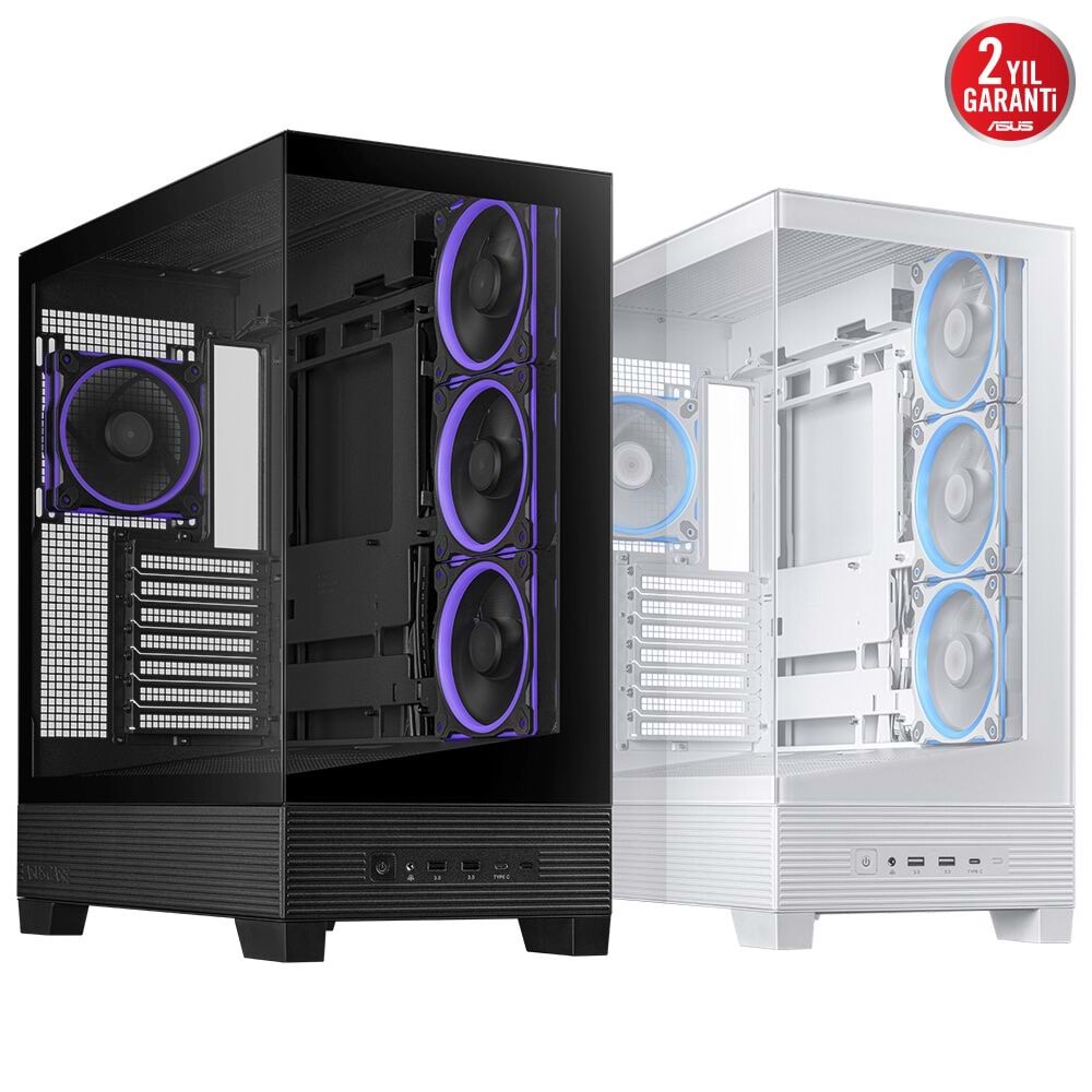 ASUS A31 PLUS TG ARGB Gaming Mid-Tower PC Kasası / 90DC00R0-B19000