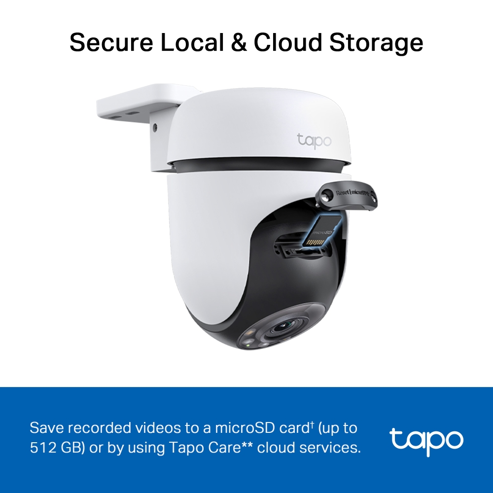 TP-LINK 3MP 4mm Wıfı Kablosuz Pan-Tilt IP Kamera MC510