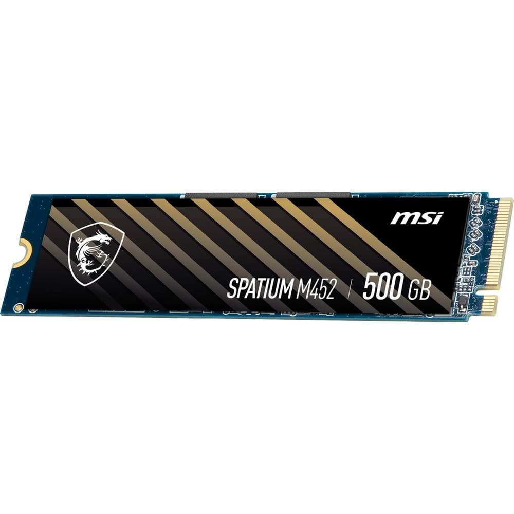 MSI 500GB M452 3500-2700MB/s M2 NVME GEN4 Disk