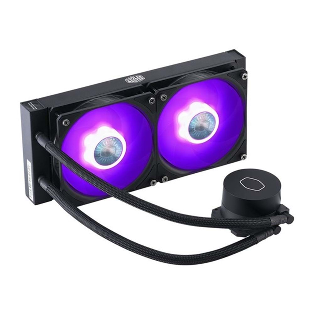 COOLERMASTER 240mm ML240L v2 MLW-D24M-A18PC-R2 RGB Sıvı Soğutmalı AM5-1700p İşlemci Fanı