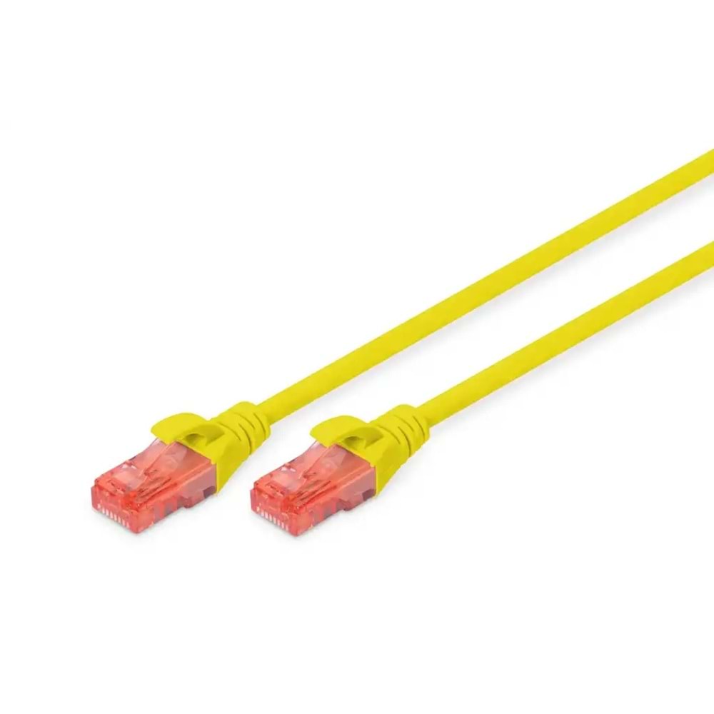 DIGITUS 10metre CAT6 Utp DK-1617-100/Y Sarı Patch Kablo