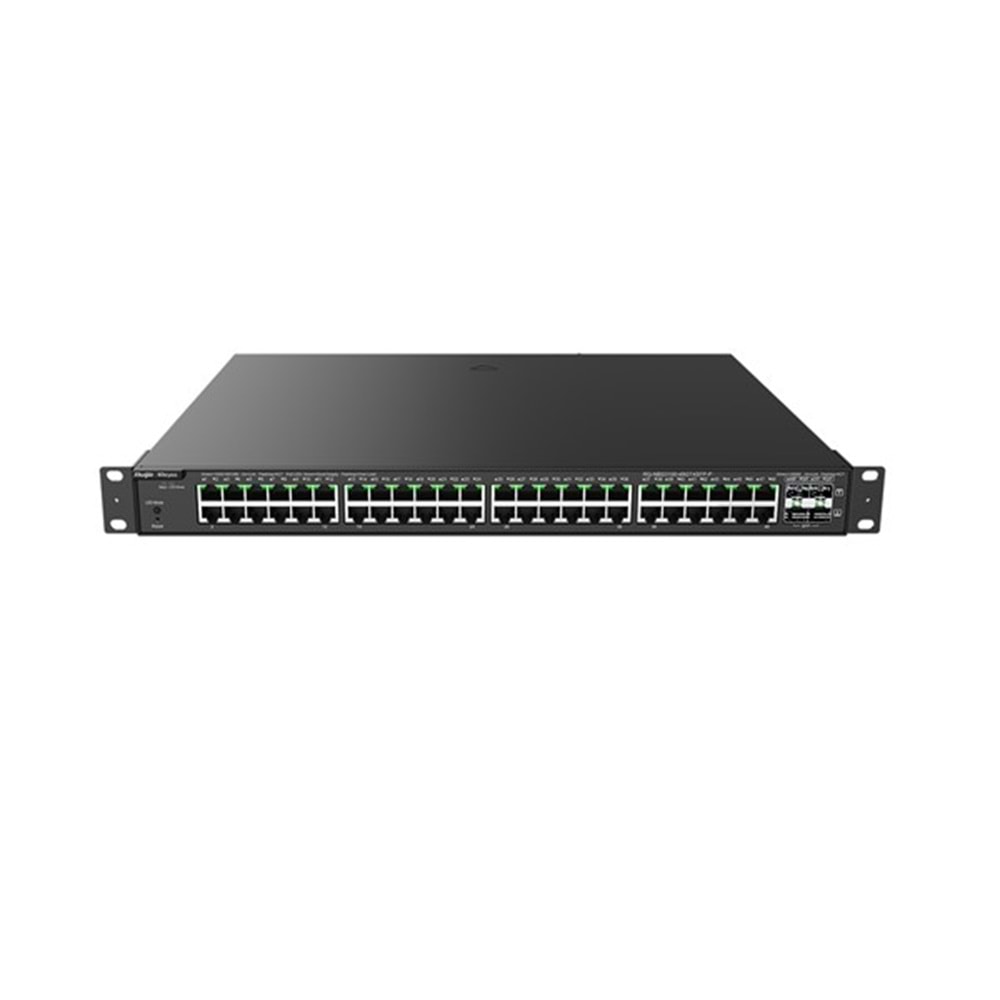 RUIJIE 48port PoE 370w 4-SFP Gigabit Yönetilebilir Switch REYEE RG-NBS3100-48GT4SFP-P