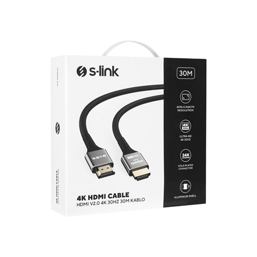 S-LINK 30metre SLX-HD4K30 HDMI Kablo 4K