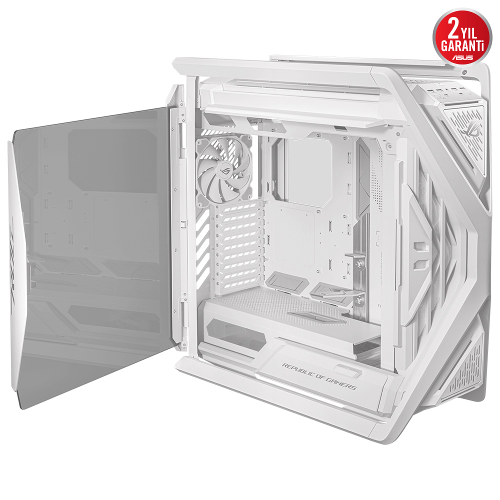ASUS ROG HYPERION GR701 White Gaming Alüminyum E-ATX PC Kasası / 90DC00F3-B39000