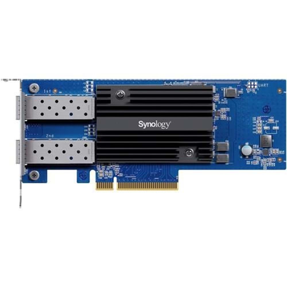 SYNOLOGY E25G30-F2 2port SFP Fiber 25GbE Nas Sunucu Ethernet