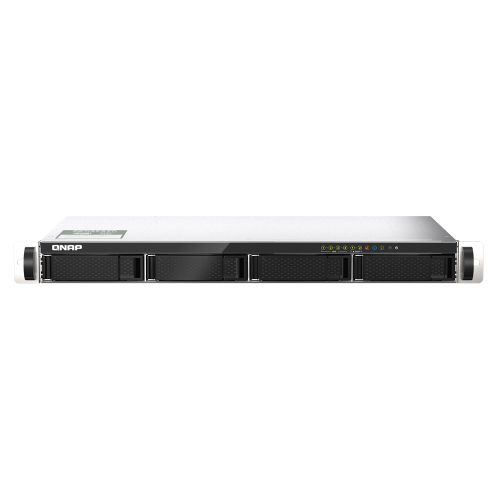 QNAP 4diskli Arm QC-4GB RAM-2-10GbE SFP+ Rack Nas Server TS-435XeU