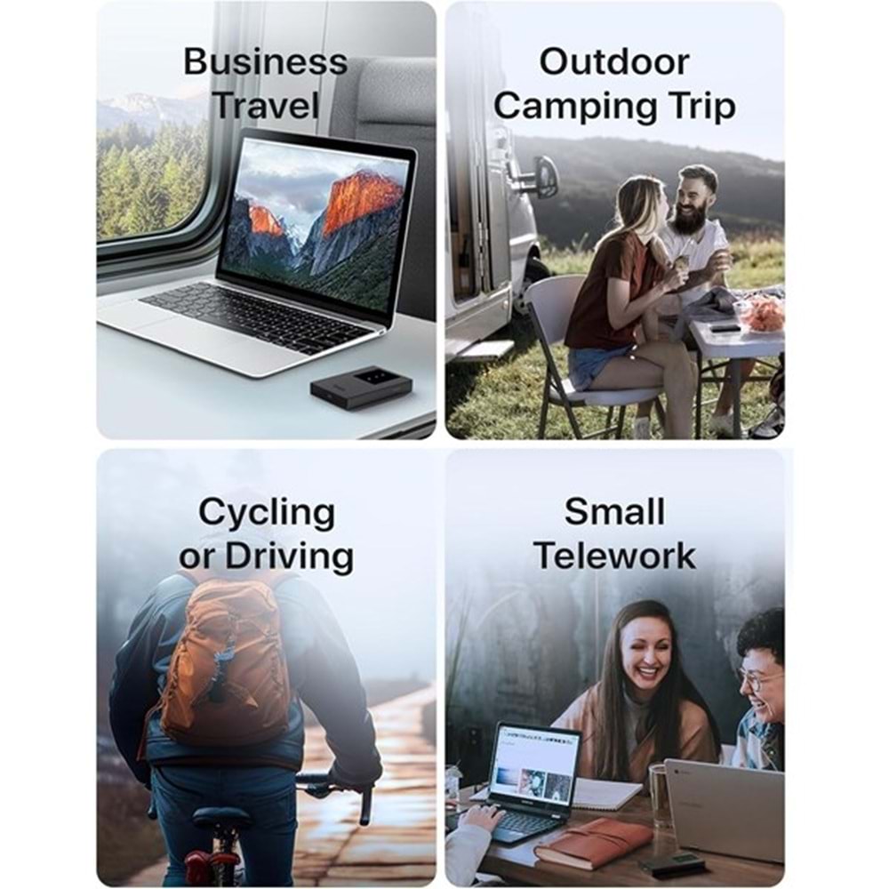 TENDA MF3 WIFI6 Dual Band Mobil 4G LTE Router Bataryalı