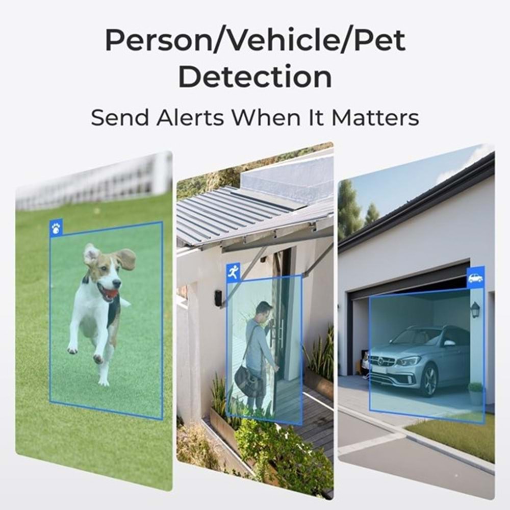 REOLINK 12MP Bullet 2.8mm Renkli IP Kamera IP67 P344