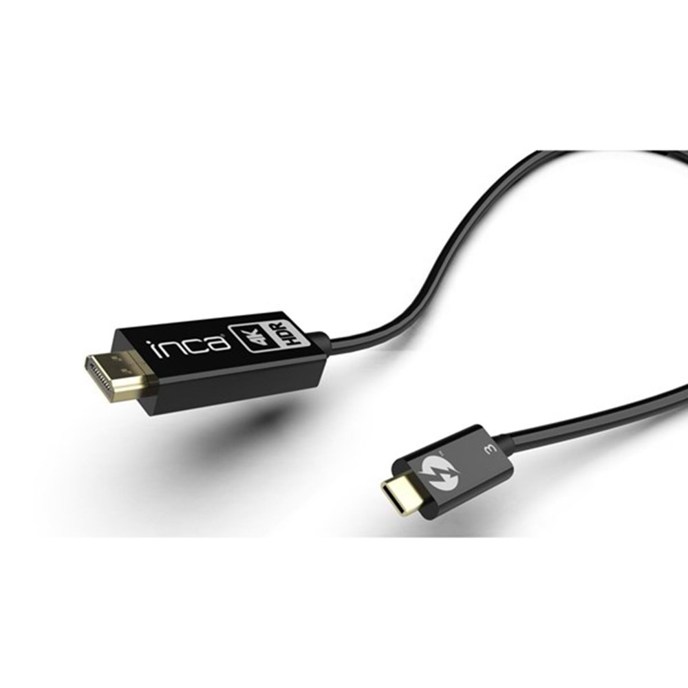 INCA 1.8metre ITCH-30 TYPE-C-HDMI Görüntü Kablosu 4K 60Hz