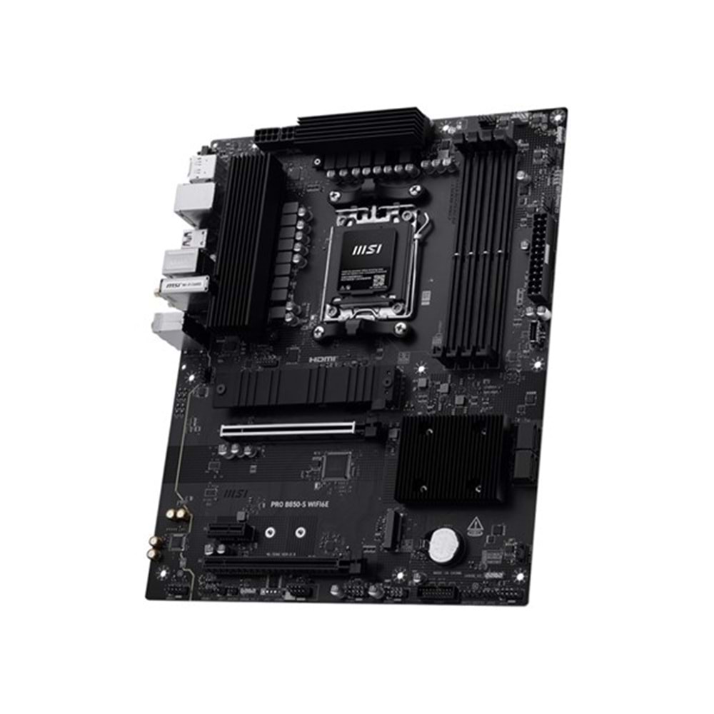 MSI PRO B850-S WIFI6E DDR5 HDMI-DP PCIE 5.0 AM5 ATX