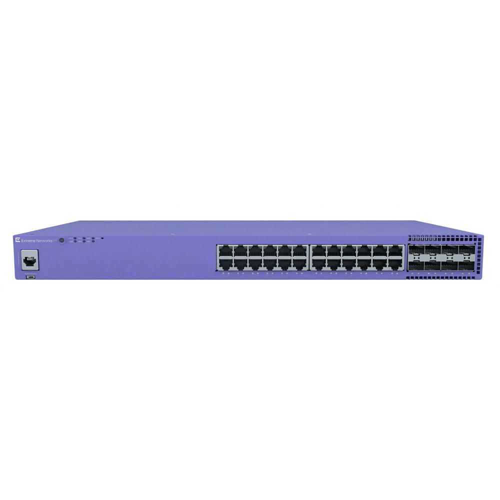EXTREME NETWORK 24port PoE 8-10GbE SFP Gigabit Yönetilebilir Switch 5320-24P-8XE