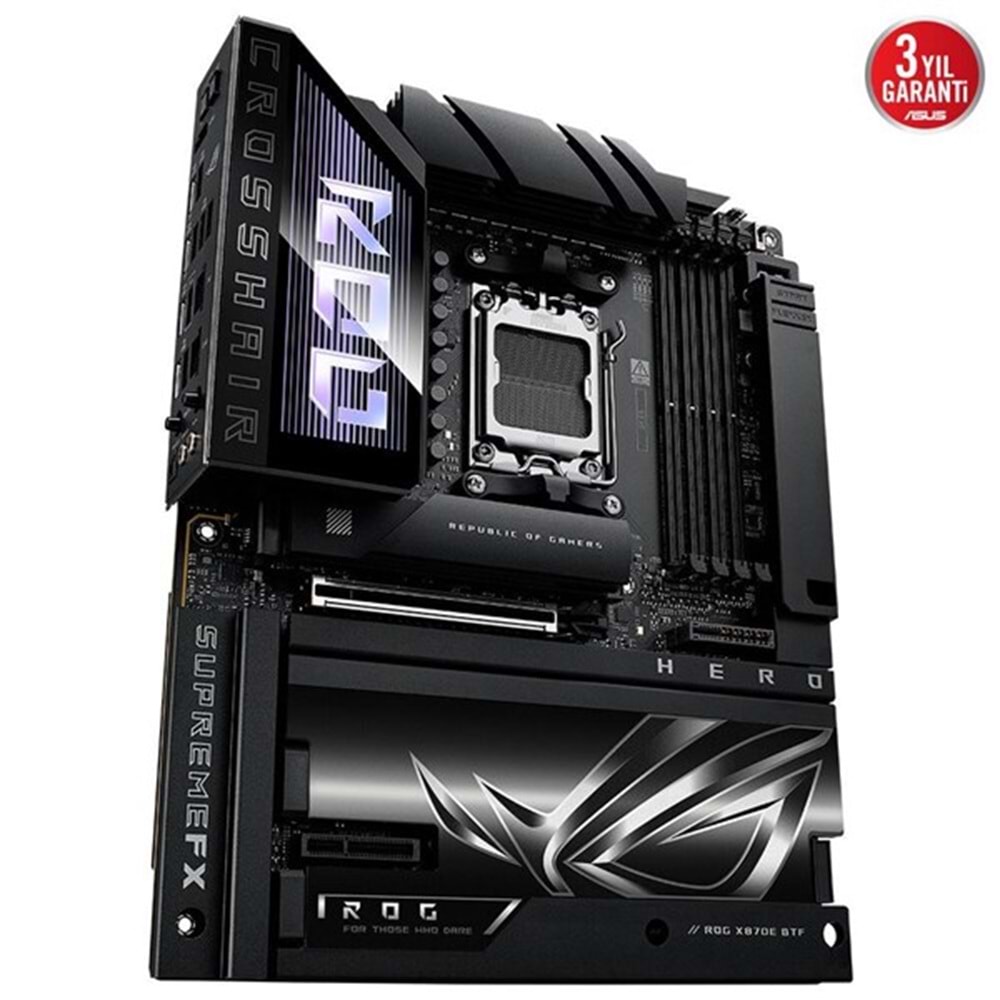 ASUS ROG CROSSHAIR X870E HERO BTF DDR5 HDMI-DP PCIE 5.0 AM5 ATX
