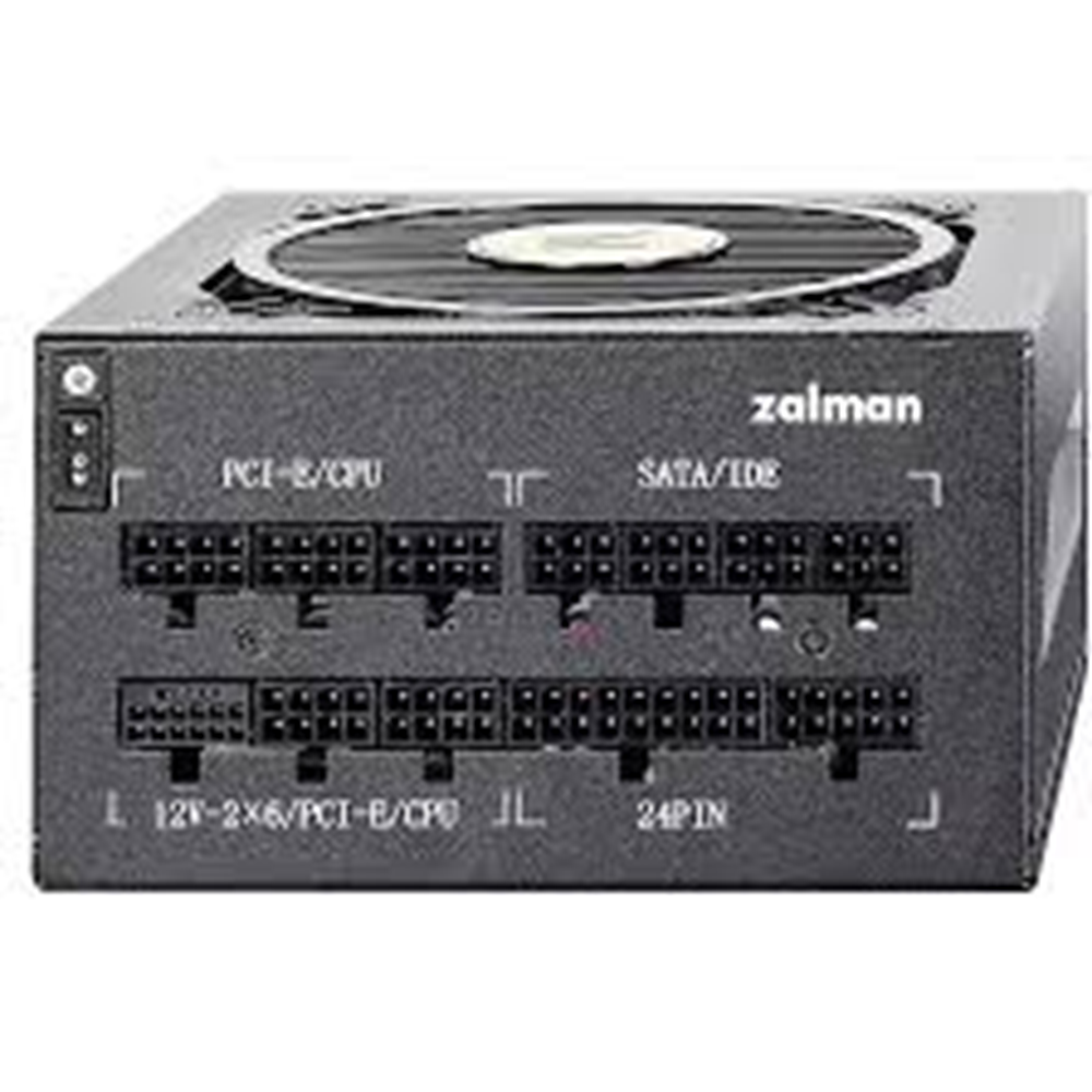 ZALMAN 1200W 80+ GOLD ZM1200-TMX2 VIEW PCIe 5.1 12V-2x6 Tam Modüler ARGB Güç Kaynağı