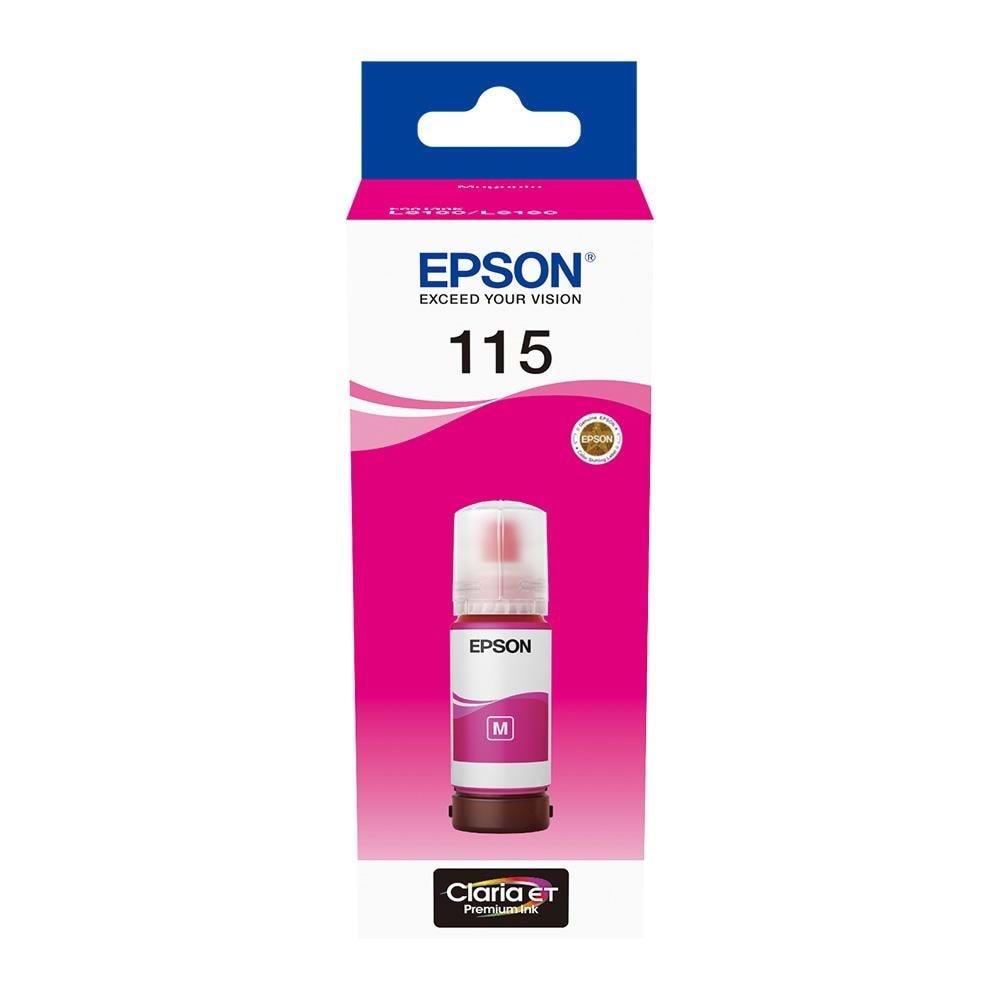 EPSON C13T07D34A (115) Kırmızı 70ml Tanklı Sistem Mürekkebi