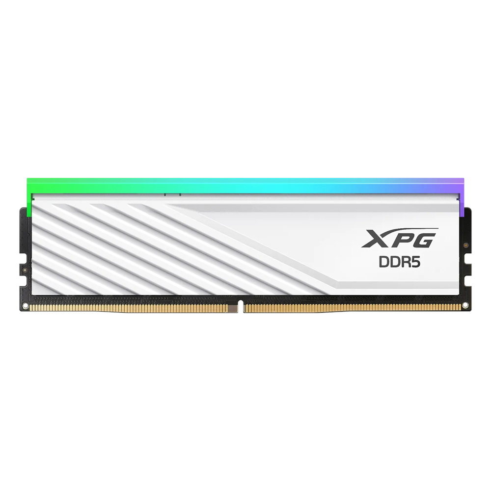 XPG 16GB DDR5 5600MHZ CL48 RGB PC RAM BEYAZ / LANCER BLADE AX5U5600C4616G-SLABRWH