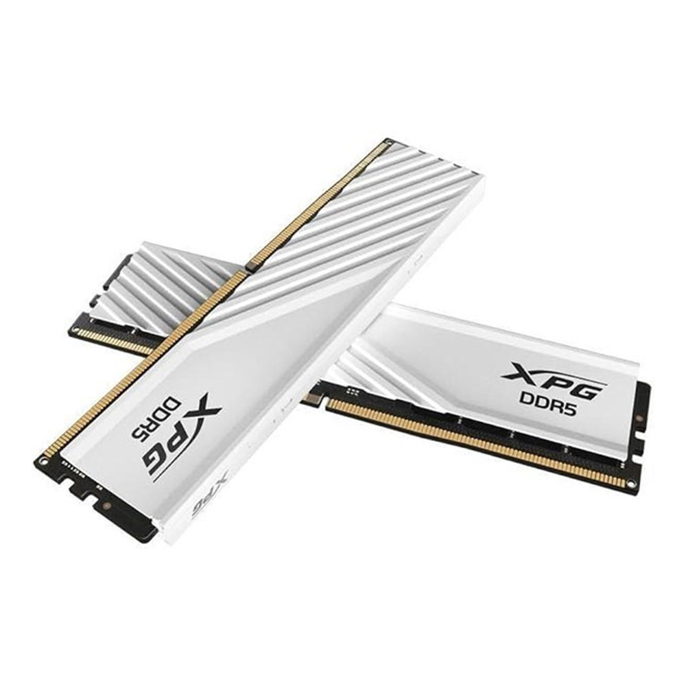 XPG 32GB (2X 16GB) DDR5 6000MHZ CL30 DUAL KIT PC RAM BEYAZ LANCER BLADE AX5U6000C3016G-DTLABWH