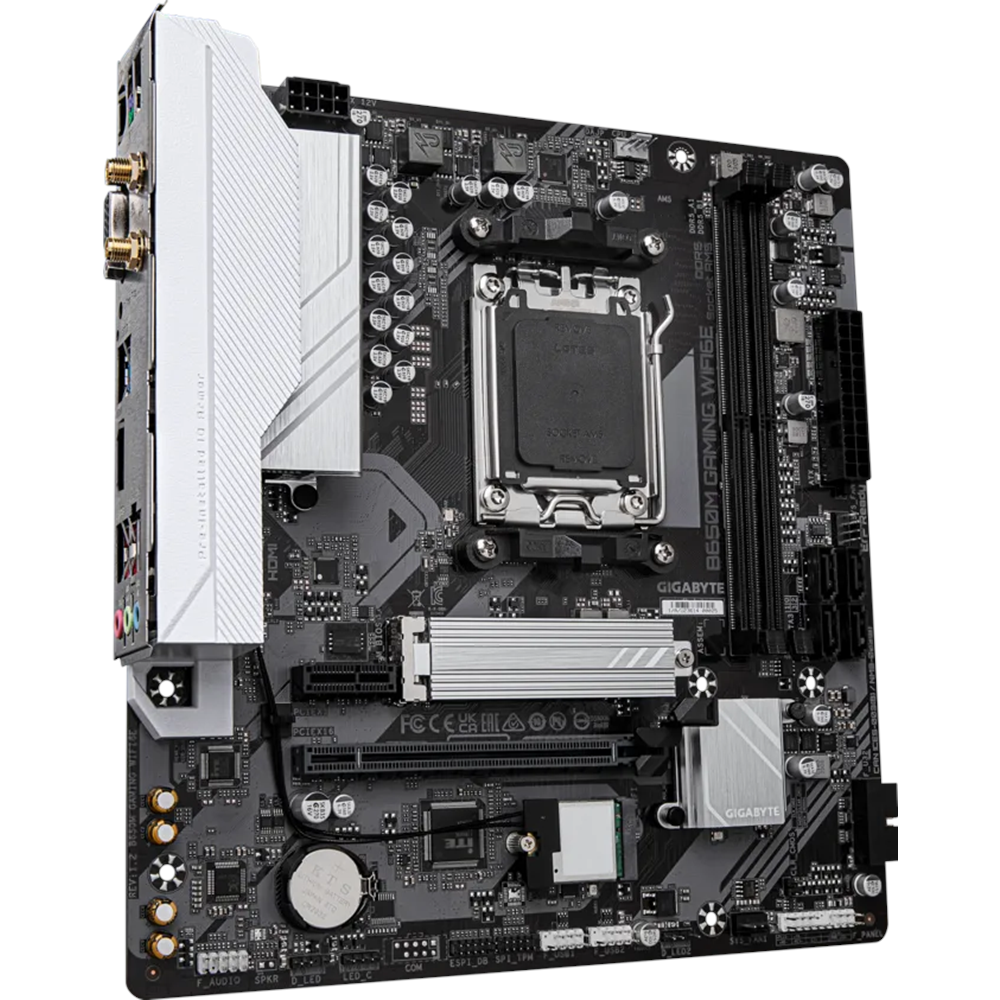GIGABYTE B650M GAMING PLUS WIFI6E DDR5 HDMI-DP TYPEC PCIE 4.0 AM5 mATX