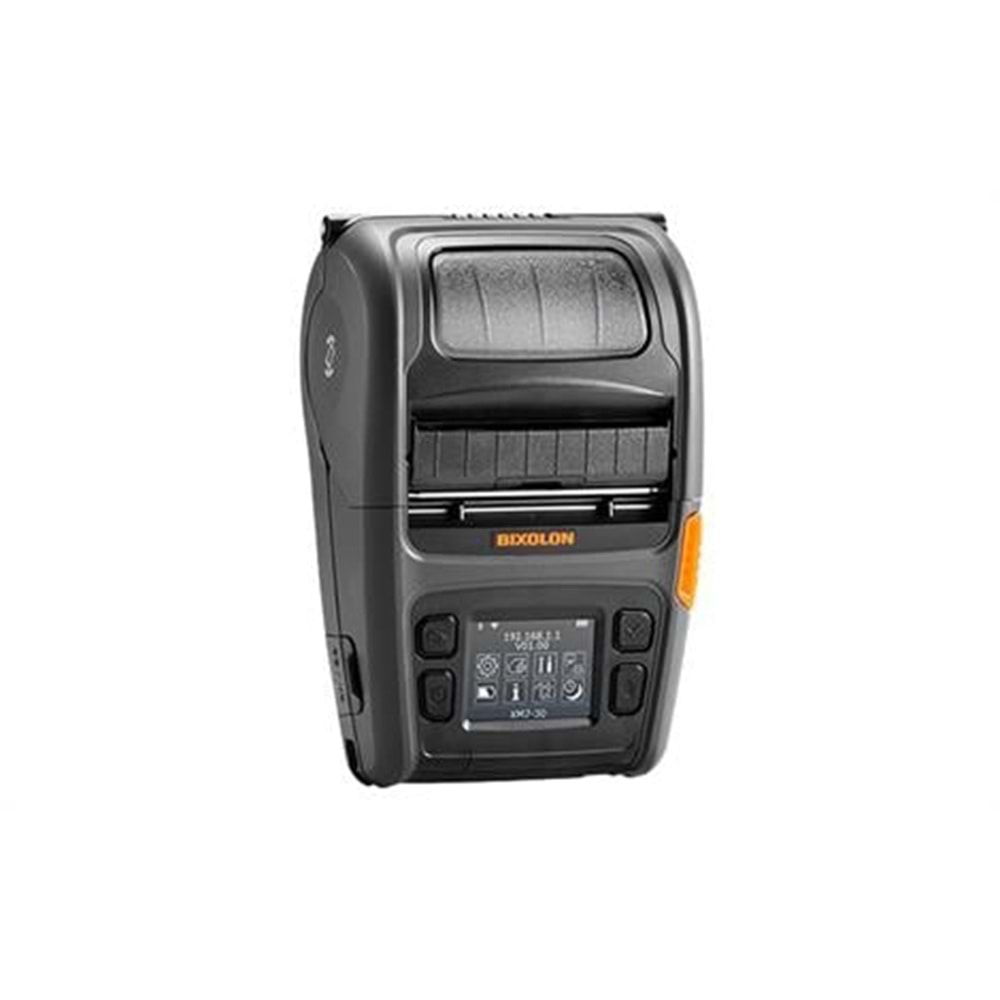 BIXOLON 203dpi XM7-30iWK 72mm 127mm/sn Bluetooth 5.2 + Wıfı USB-C Taşınabilir Barkod Etiket Yazıcı