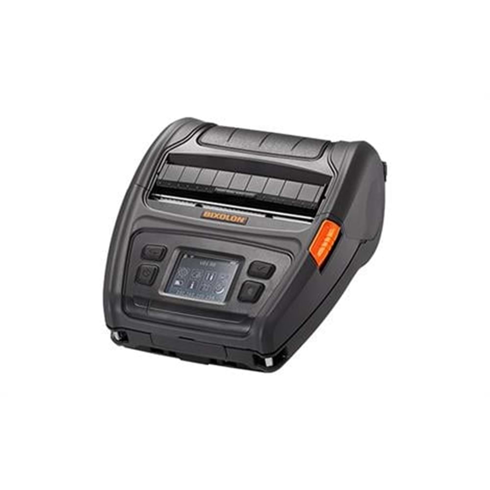 BIXOLON XM7-40iWK 203dpi 104mm 127mm/sn Bluetooth + Wıfı USB Linerless Taşınabilir Barkod Etiket Yazıcı