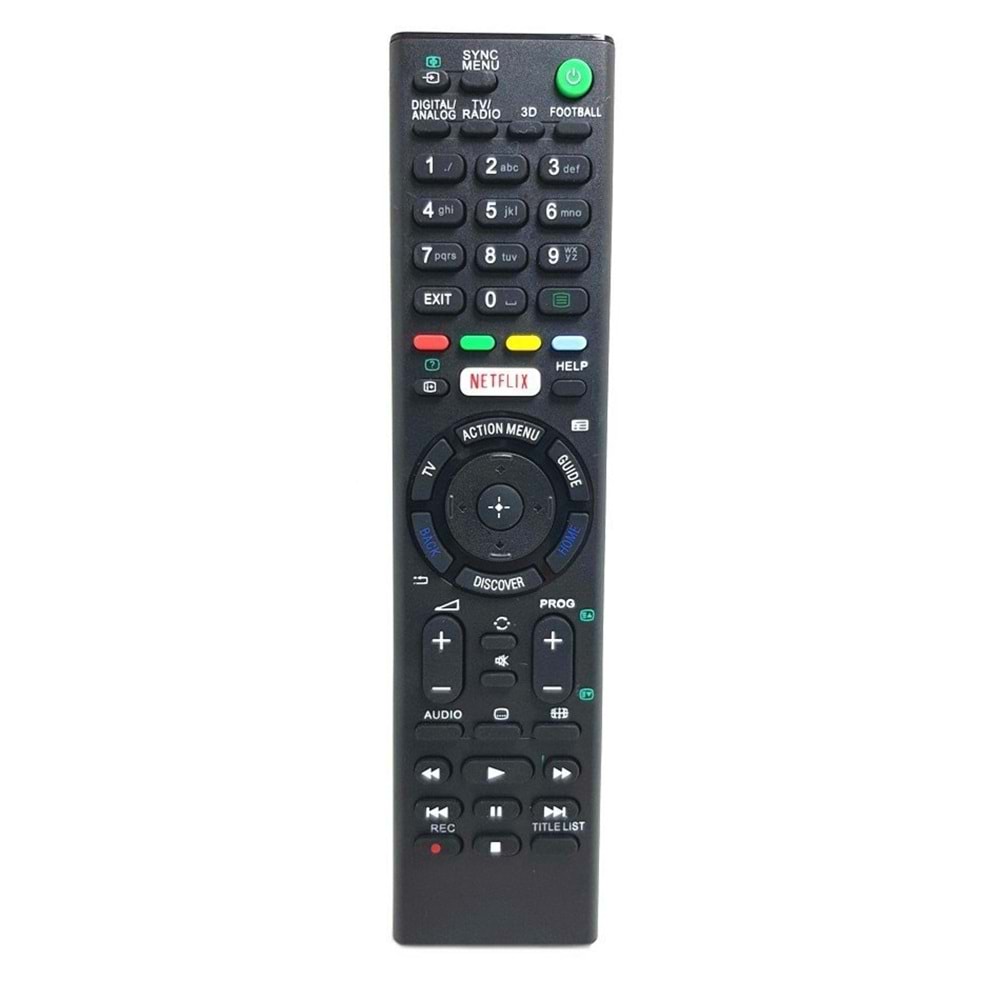Polaxtor Lcd Led Kumanda Sony Netflıx Tuşlu 2 Yazısız