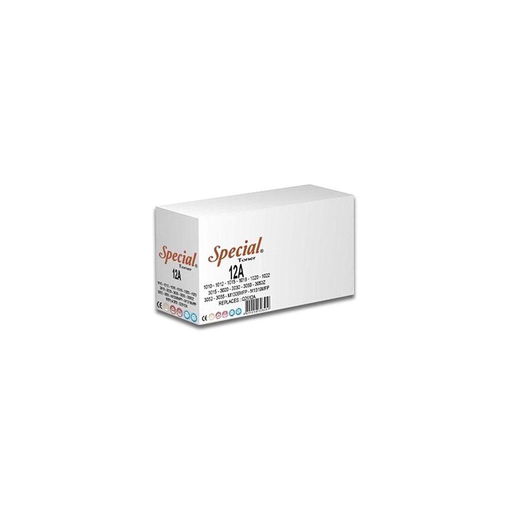 Specıal Hp S-Q2612A - Canon Fx10 Muadil Toner