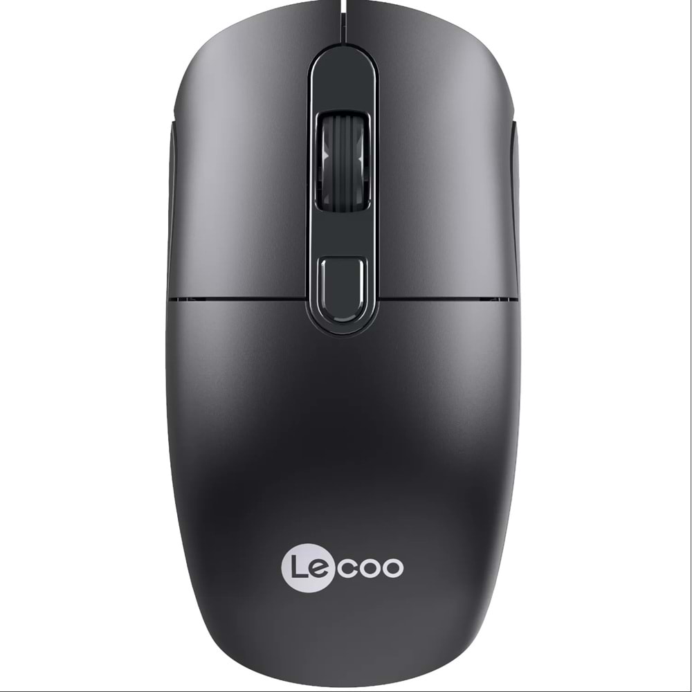 Lenovo Lecoo M2001 Nano Alıcılı Kablosuz 16000Dpi Siyah 4 Tuş Mouse