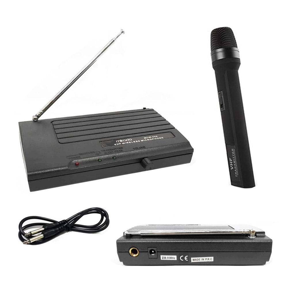 Vhf Kablosuz Mikrofon 1 El Mikado Mcw-44B