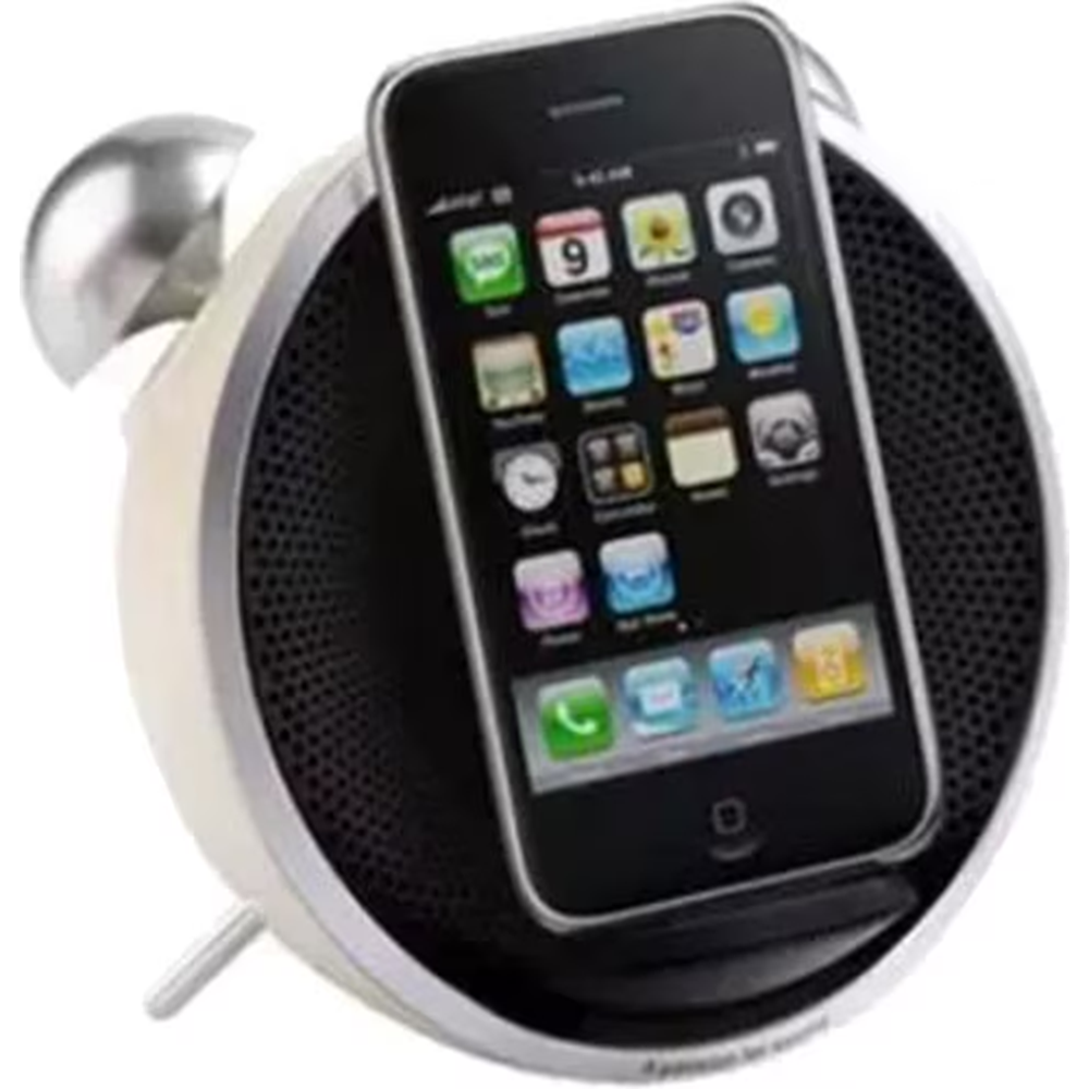 EDIFIER Image Series Tick Tock Dock IF230W 9W RMS FM Radyo/iPod Dock Hoparlör Beyaz