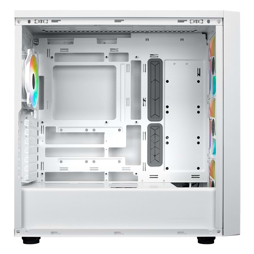 COOLERMASTER MasterBox 600 TG MB600-WGNN-S00 3-14CM ARGB Fanlı Gaming EATX PC Kasası Beyaz
