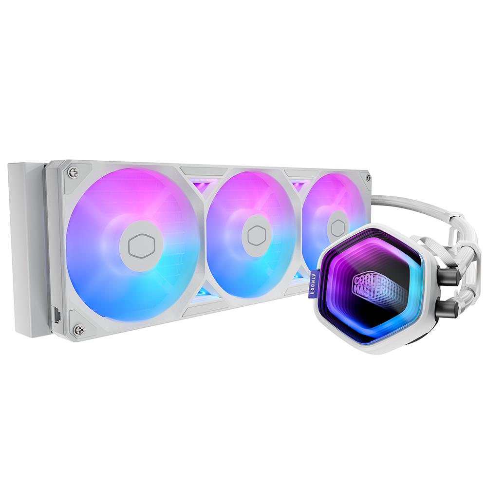 COOLERMASTER 360MM MASTER LIQUIT ATMOS II MLX-D36M-A25SZ-VW ARGB AM5-1851p Sıvı Soğutmalı İşlemci Fanı