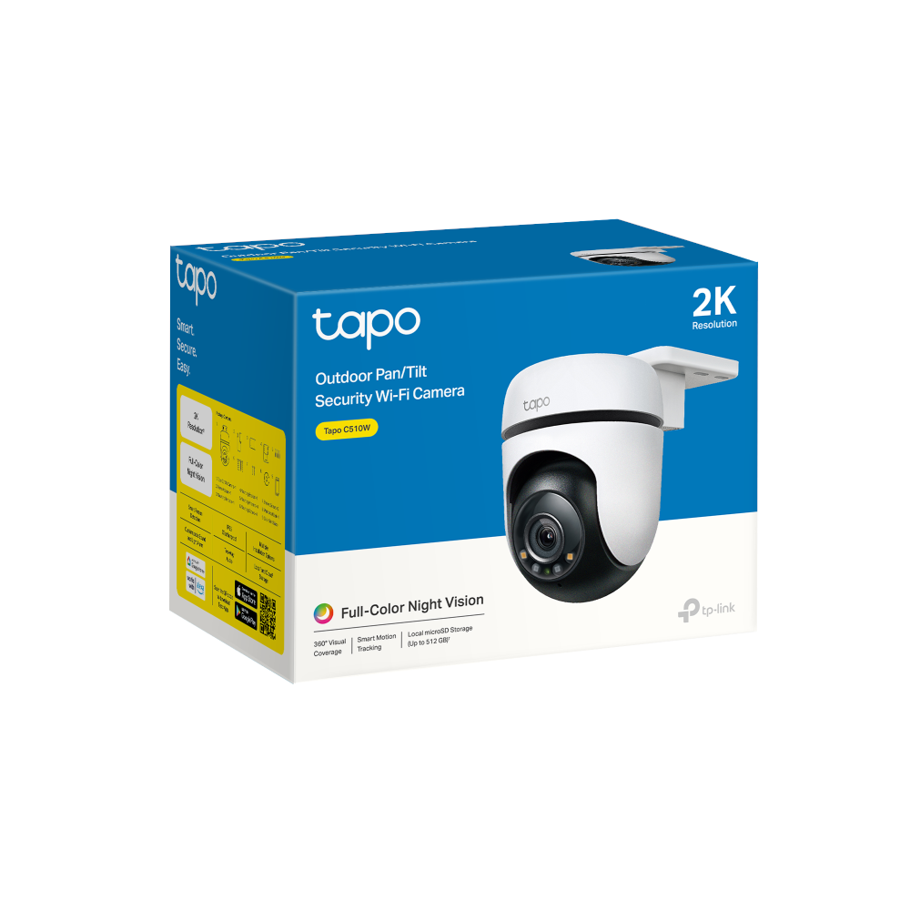 TP-LINK 3MP PTZ Speed Dome Pan-Tilt IP Kamera Tapo C510W