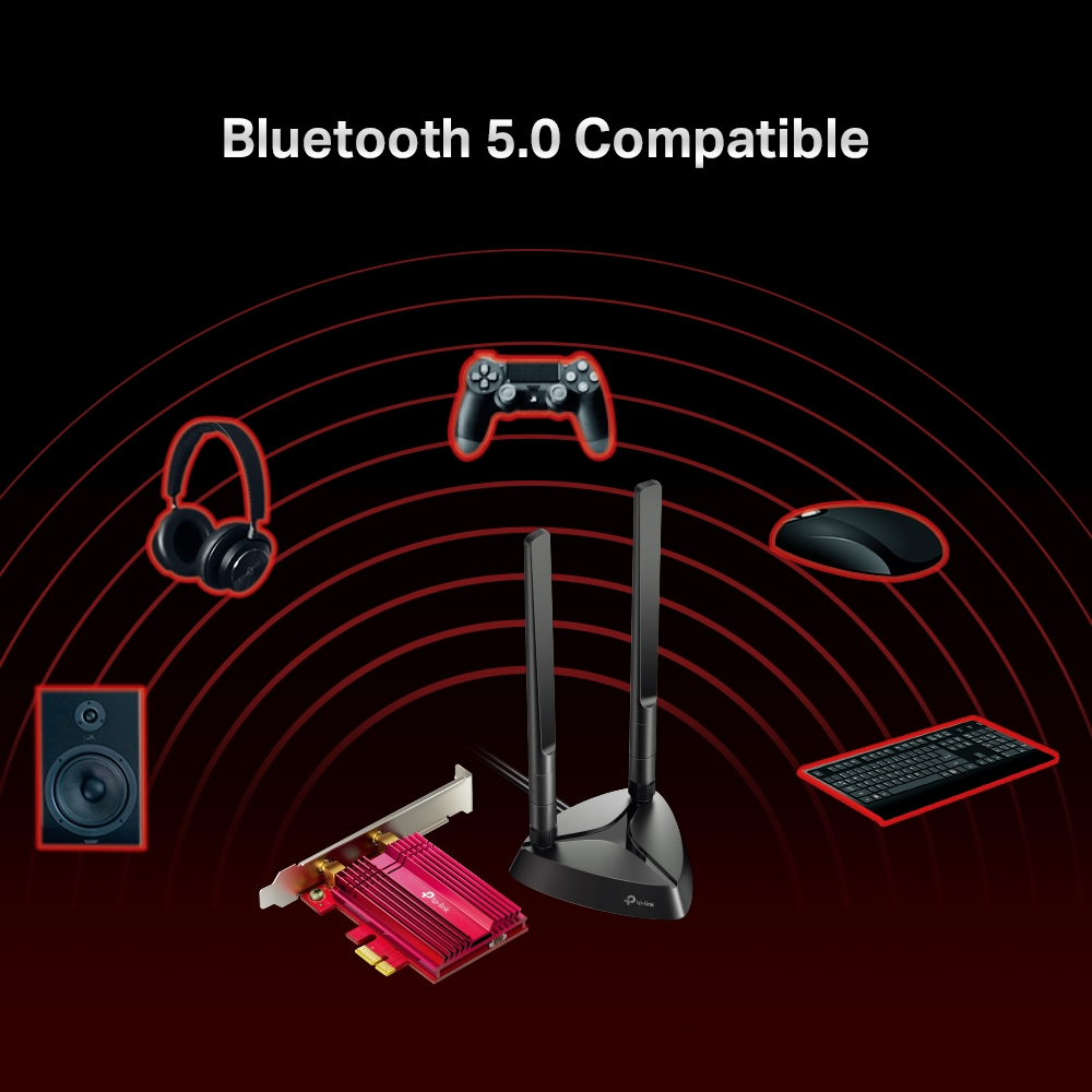 TP-LINK ARCHER TX3000E WIFI6 AX3000 Bluetooth 5.2 PCIe Kablosuz Ağ Adaptörü