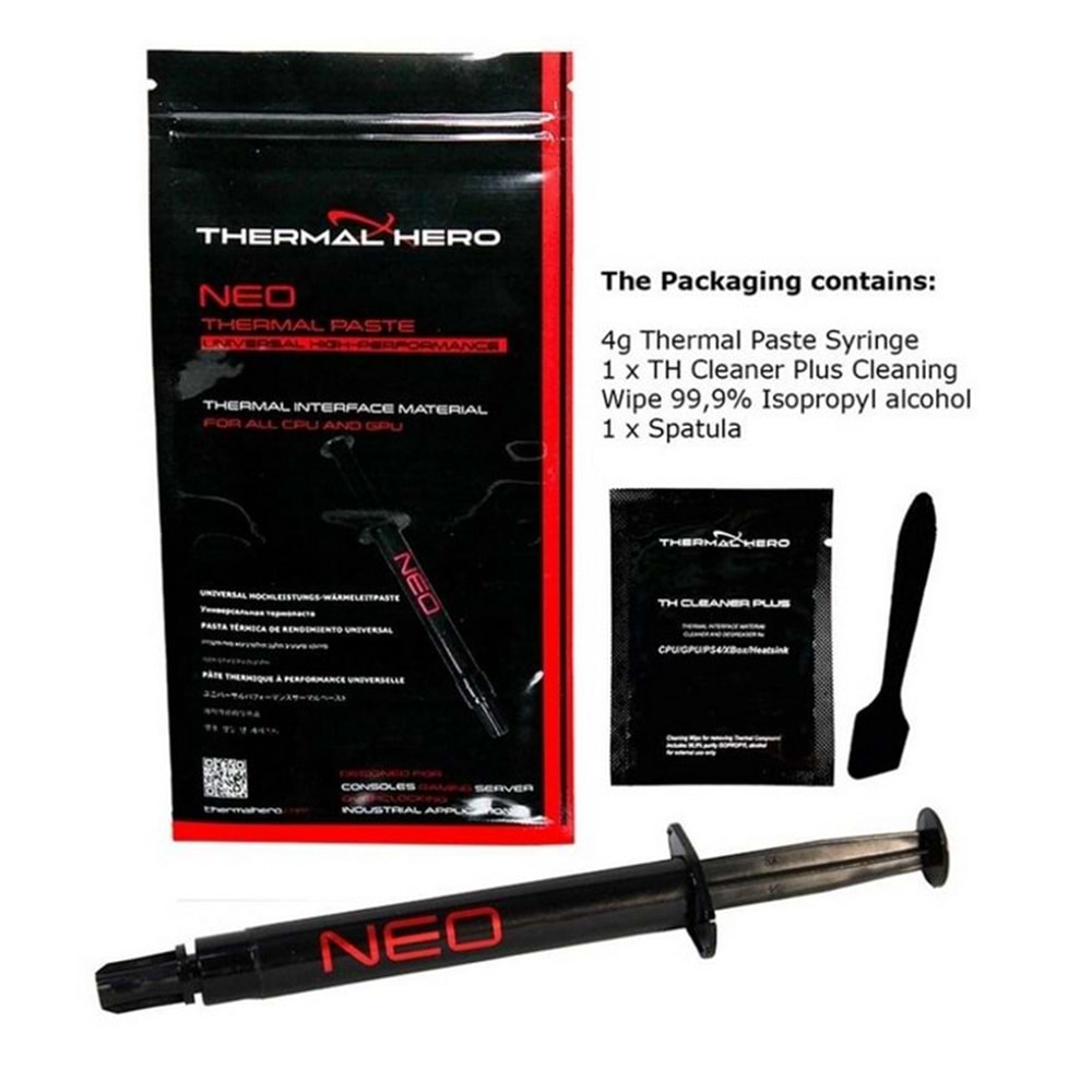 Thermal Hero NEO 4gr 12.0W Premium Termal Macun