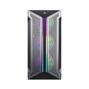 POWERBOOST VK-Z002B 4-ARGB Gaming Mid-Tower PC Kasası
