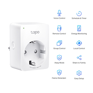 TP-LINK TAPO P110 Mini Akıllı Wi-Fi Priz 1-li paket