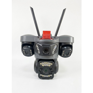 VIVA 4MP 4Lens PT Speed Dome 4G Solar Kamera SIM-864
