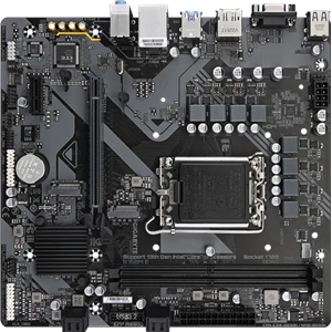 GIGABYTE B760M-E DDR5 HDMI VGA DP PCIe 4.0 16X 1700p mATX