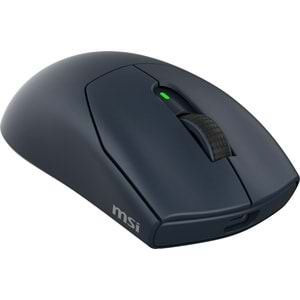 MSI FORGE GM340 W NAVY Kablosuz Oyuncu Faresi (6200 DPI, 2.4GHz / BT, PAW-3327)