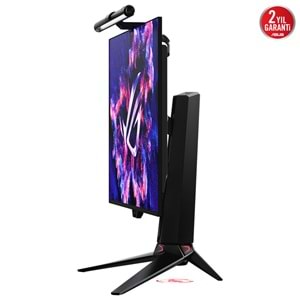 ASUS ROG AURA ALB01 90LA00P0-B01970 49.8cm USB-C 5V/1A 5W 2700–6500K Aura Sync RGB Siyah Monitör Üstü LED Işık Çubuğu